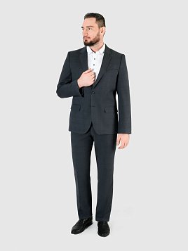 КОСТЮМ МУЖСКОЙ PEPLOS SU24009-R ТЕМНО-СЕРЫЙ