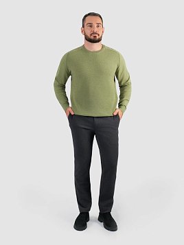 ДЖЕМПЕР МУЖСКОЙ PEPLOS KN25J027 ЗЕЛЕНЫЙ