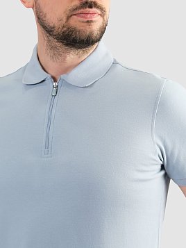 РУБАШКА-ПОЛО МУЖСКАЯ PEPLOS TSP25015-R ГОЛУБОЙ