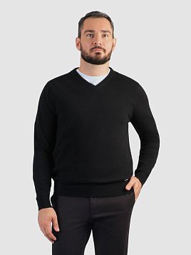 ПУЛОВЕР МУЖСКОЙ PEPLOS KN25P030 ЧЁРНЫЙ