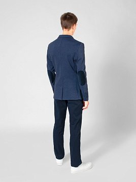 ПИДЖАК ПОДРОСТКОВЫЙ PEPLOS JA19T061 СИНИЙ (Трикотажный)