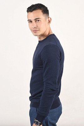 ДЖЕМПЕР МУЖСКОЙ PEPLOS KN20J018 СИНИЙ