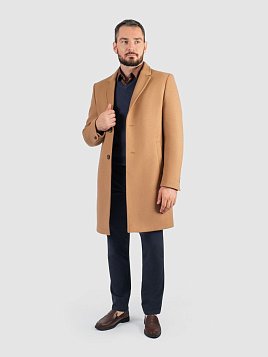 ПАЛЬТО МУЖСКОЕ PEPLOS OW2501-CT БЕЖЕВЫЙ