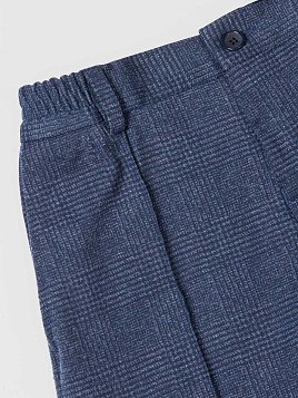 БРЮКИ ДЛЯ МАЛЬЧИКА МЛ. ШКОЛА PEPLOS TR22B005-313 СИНИЙ (Трикотажные)