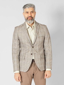 ПИДЖАК МУЖСКОЙ PEPLOS JA22063-SL КОРИЧНЕВЫЙ