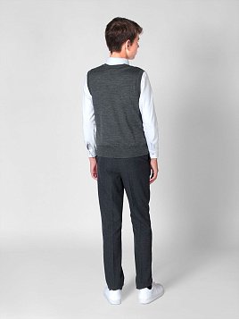 ЖИЛЕТ ПОДРОСТКОВЫЙ PEPLOS JKN16V003 СЕРЫЙ