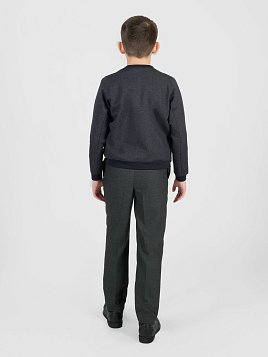 БРЮКИ ДЛЯ МАЛЬЧИКА PEPLOS TR25J004-347 ТЕМНО-СЕРЫЙ