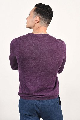 ДЖЕМПЕР МУЖСКОЙ PEPLOS KN20J016 ФИОЛЕТОВЫЙ