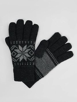 ПЕРЧАТКИ МУЖСКИЕ ТРИКОТАЖНЫЕ PEPLOS G2305 СЕРЫЙ