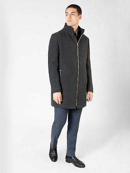 ПАЛЬТО МУЖСКОЕ PEPLOS OW2204-CT СЕРЫЙ