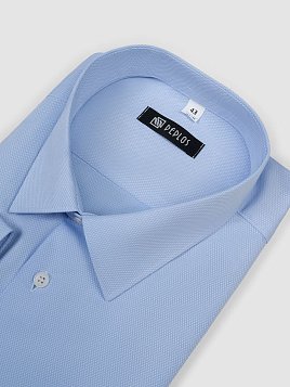 СОРОЧКА МУЖСКАЯ PEPLOS SH24067-R ГОЛУБОЙ