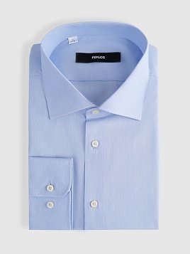 СОРОЧКА МУЖСКАЯ PEPLOS SH25094-R ГОЛУБОЙ