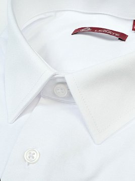 СОРОЧКА МУЖСКАЯ MAJESTIC LEGATE SH23007-SL БЕЛЫЙ (ТРИКОТАЖНАЯ)