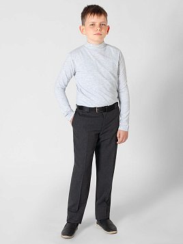 БРЮКИ ДЛЯ МАЛЬЧИКА PEPLOS TR21J003-312-2 СЕРЫЙ