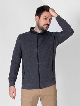 ТОЛСТОВКА МУЖСКАЯ PEPLOS SW20006-С СЕРЫЙ