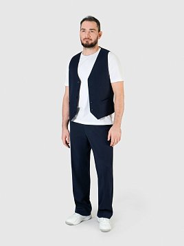 ЖИЛЕТ МУЖСКОЙ PEPLOS V24015-004 ТЕМНО-СИНИЙ