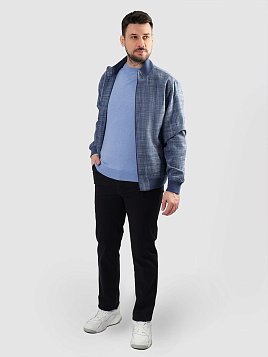 БОМБЕР МУЖСКОЙ PEPLOS BM25146 СИНИЙ