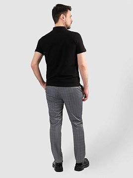 РУБАШКА-ПОЛО МУЖСКАЯ PEPLOS TSP25017-R ЧЁРНЫЙ