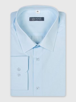 СОРОЧКА МУЖСКАЯ PEPLOS SHB060-C ГОЛУБОЙ