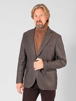 ПИДЖАК МУЖСКОЙ PEPLOS JA22020-R КОРИЧНЕВЫЙ
