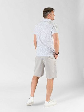 РУБАШКА-ПОЛО МУЖСКАЯ PEPLOS TS23017-Р БЕЛЫЙ