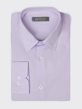 СОРОЧКА ДЛЯ МАЛЬЧИКА PEPLOS SH19J040-SL СИРЕНЕВЫЙ