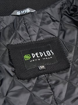 ПАЛЬТО МУЖСКОЕ PEPLOS OW2308-CT ЧЁРНЫЙ