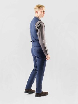 ЖИЛЕТ МУЖСКОЙ PEPLOS V25109-003 СИНИЙ