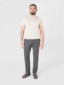 ДЖЕМПЕР МУЖСКОЙ PEPLOS KN24TS033 БЕЖЕВЫЙ