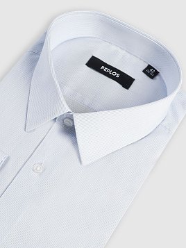 СОРОЧКА МУЖСКАЯ PEPLOS SH25062-SL ГОЛУБОЙ