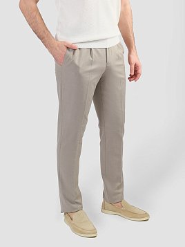 БРЮКИ МУЖСКИЕ PEPLOS TR25127-283 БЕЖЕВЫЙ