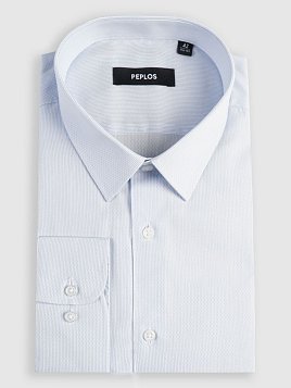 СОРОЧКА МУЖСКАЯ PEPLOS SH25062-R ГОЛУБОЙ