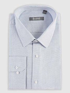 СОРОЧКА МУЖСКАЯ PEPLOS SH24093-R СЕРЫЙ