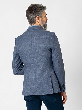 ПИДЖАК МУЖСКОЙ PEPLOS JA19040-SL СИНИЙ