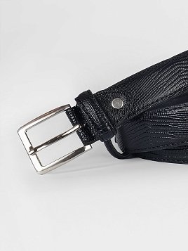РЕМЕНЬ ДЛЯ МАЛЬЧИКА PEPLOS BELT-23-BB1-KID2 ЧЁРНЫЙ