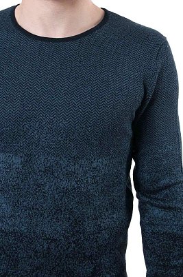 ДЖЕМПЕР МУЖСКОЙ MAJESTIC LEGATE KN19J041 СИНИЙ