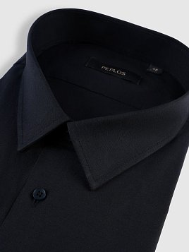 СОРОЧКА МУЖСКАЯ PEPLOS SH25143-R ТЕМНО-СИНИЙ