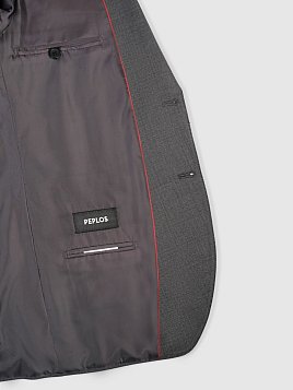 КОСТЮМ МУЖСКОЙ PEPLOS SU25016-SL ТЕМНО-СЕРЫЙ