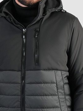 КУРТКА МУЖСКАЯ PEPLOS OW2515-JА ЧЁРНЫЙ