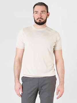 ДЖЕМПЕР МУЖСКОЙ PEPLOS KN24TS033 БЕЖЕВЫЙ