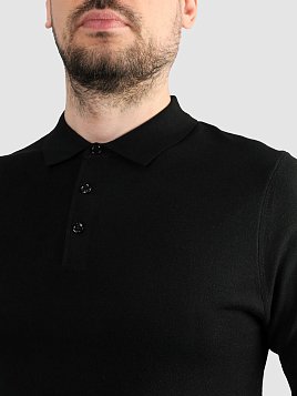 ДЖЕМПЕР МУЖСКОЙ ПОЛО PEPLOS KN25SH066 ЧЁРНЫЙ