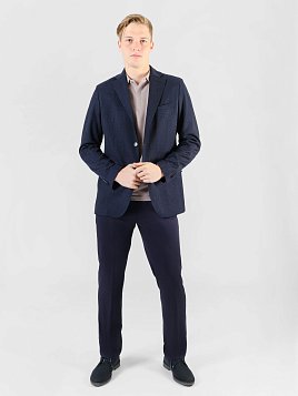 ПИДЖАК МУЖСКОЙ PEPLOS JA25118-R ТЕМНО-СИНИЙ