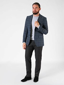 ПИДЖАК МУЖСКОЙ PEPLOS JA23112-R ТЕМНО-СЕРЫЙ