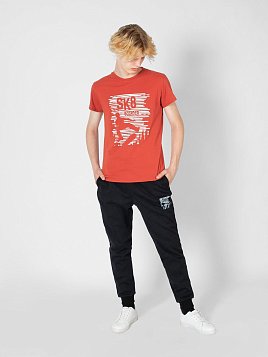 ФУТБОЛКА МУЖСКАЯ PEPLOS TS21114-R ОРАНЖЕВЫЙ