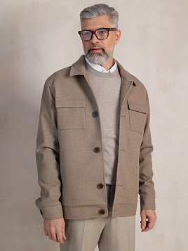 КУРТКА МУЖСКАЯ PEPLOS OW2539-JA БЕЖЕВЫЙ