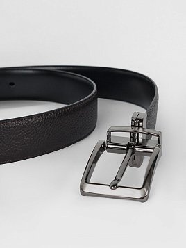 РЕМЕНЬ МУЖСКОЙ PEPLOS ДВУСТОРОННИЙ C15. BELT-22-C15-15 КОРИЧНЕВЫЙ-ЧЕРНЫЙ