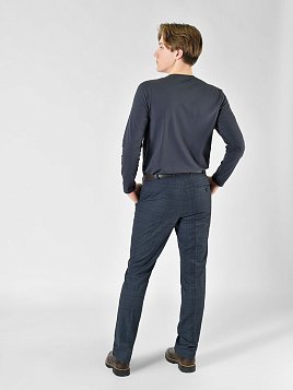 БРЮКИ МУЖСКИЕ PEPLOS TR23007-282 ТЕМНО-СЕРЫЙ