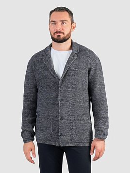 КАРДИГАН МУЖСКОЙ PEPLOS KN25C046 ТЕМНО-СИНИЙ