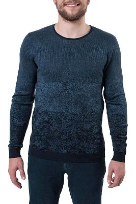 ДЖЕМПЕР МУЖСКОЙ MAJESTIC LEGATE KN19J041 СИНИЙ