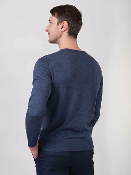 ДЖЕМПЕР МУЖСКОЙ PEPLOS KN20J019 ГОЛУБОЙ